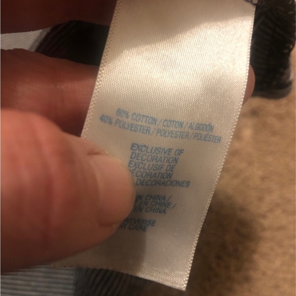 Nautica striped vintage nightgown - Picture 4 of 4